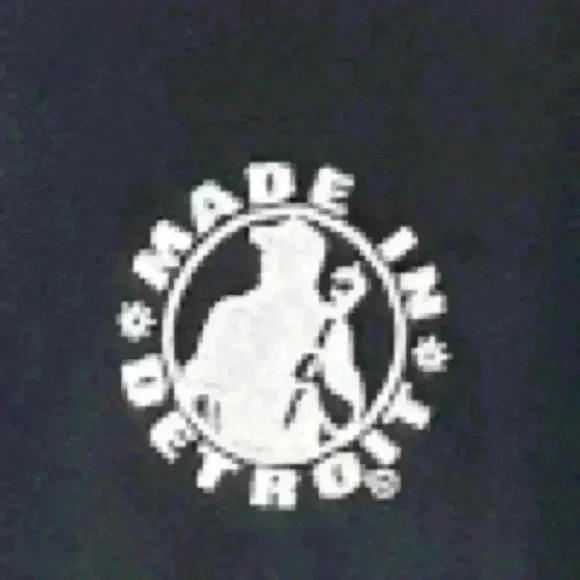 Adidas Polo Shirt “Made in Detroit Logo” black men’s size 2XL - Picture 3 of 10